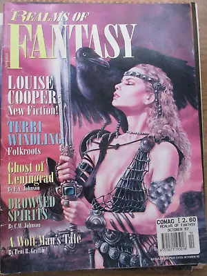 Realms Of Fantasy 1997 V4 #1 Magazine Rpg D&d Merp Larp Gurps Ghosts Wolfman Vgc • £6.99