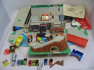 Galoob Micro Machines Super City Toolbox Action Playset 1988 Boxed • £19.99