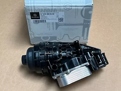 Mercedes Benz Genuine A CLA GLA GLB-Class Oil Filter Housing W/Oil Cooler NEW • $83.99