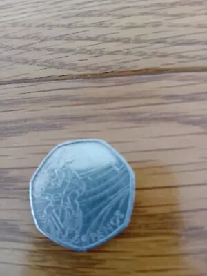 50p Olympic Coin Cycling • £1.49