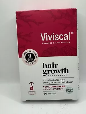 Viviscal Advanced Hair Health Hair Growth Supplement - 60 Tablets Ex 10/25 Box D • $25