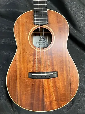 Baritone Ukulele With Hawaiian Koa Body Handmade In USA • $950