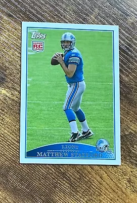 2009 Topps Variation #430 Matthew Stafford RC #X8336 • $19.99