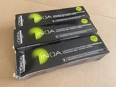 L'Oreal Inoa - 6.40 Rubilane INTENSE DARK COPPER BLONDE 60g • £22