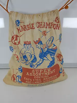 Vintage Marble Champion Bag Of Marbles Allison Industries Japan • $29.99