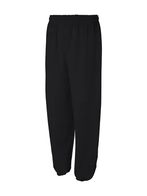 Gildan - Heavy Blend Sweatpants - 2XL Black No Pockets • $16.99