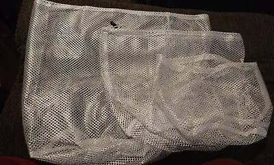 3pcs Nylon Mesh Drawstring Bag Durable Nylon Mesh Bags 3 Sizes 1-s   1-m 1- L  • $5