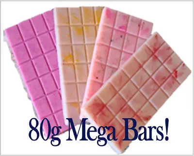 80g Mega Snap Bars Highly Scented Wax Melt Bars 24 Chunk! • £3.50