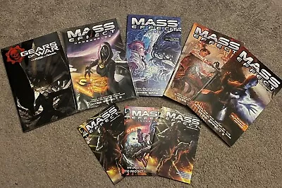 Video Game Comic Book Lot - Gears Of War The Rise Of Raam Mass Effect Comics • $48.99