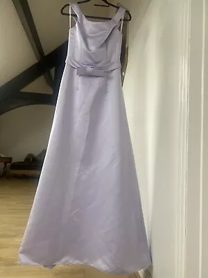 Lou Lou Bridal Dress Special Occasions Lilac Dress Sz 12 RRP 289 • £25