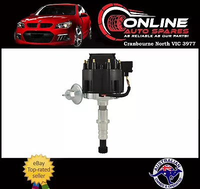 HEI Distributor 65K Volt Coil Fit Holden V8 253 304 308 4.2 4.9 5.0 Black Cap    • $209
