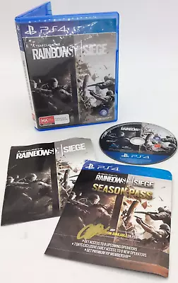 PS4 Tom Clancy's Rainbow Six Siege PAL • $18