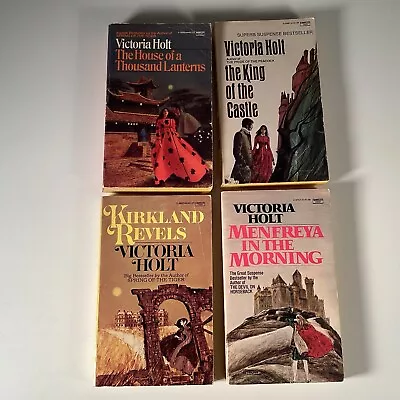 Lot 4 Victoria Holt 1960s Gothic Romances: King Of The Castle Thousand Lanterns • $20