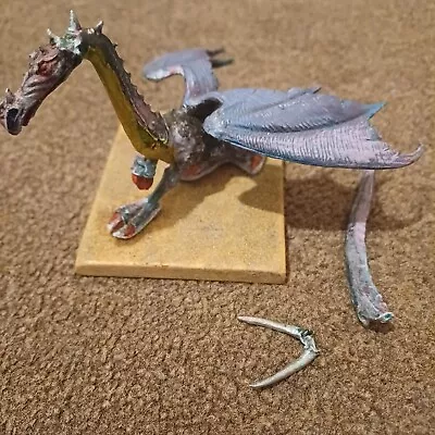 Citadel Horned Dragon Vintage Painted Warhammer Fantasy • £30