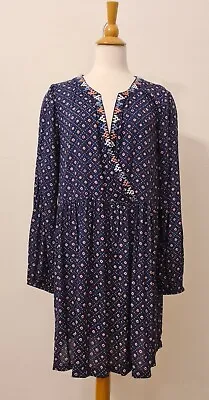 TIGERLILY Women's Geometric Printed Dress Smock Boho Size 14 GUC • $49.95