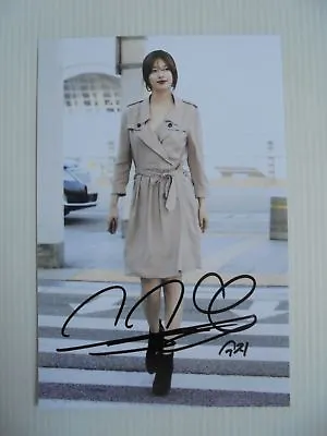 Suzy Bae Miss A 4x6 Photo Korean Actress KPOP Autograph Signed USA Seller C7 • $14.99