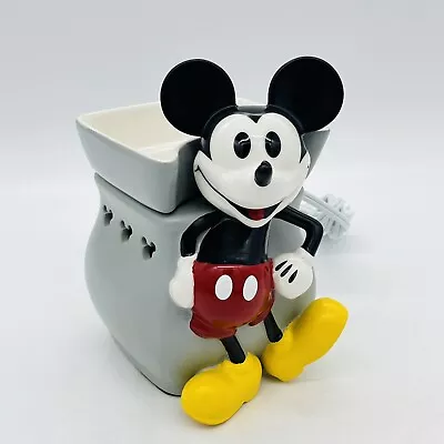 Scentsy MICKEY MOUSE Classic Curve Figure Warmer Retired Chipped Nose Repaired • $29.99