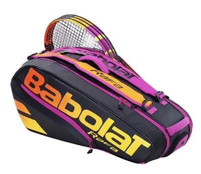 Babolat Pure Aero Rafa RH X6 Tennis Bag Racket Pack Racquet 751216 • $185