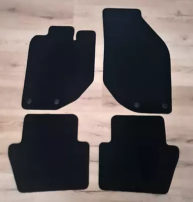 Car Floor Mats Volvo V70 1996-2000 Velour Waterproof Black Carpet Auto Liners • $44.09