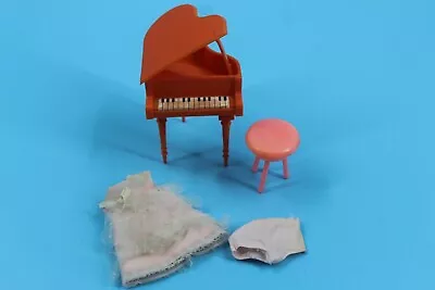 Vintage 1966 Mattel 3555 Melody In Pink   Piano & Stool • $135