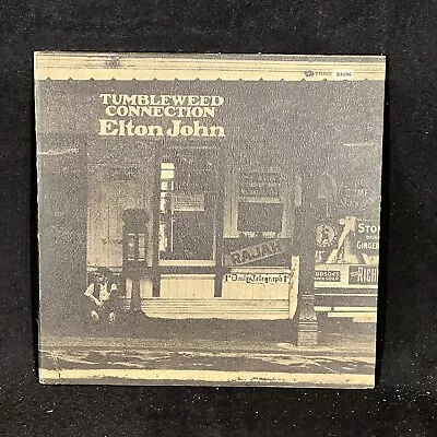 Elton John - Tumbleweed Connection - UNI Records Stereo Vinyl LP Music VG+ 93096 • $14.99