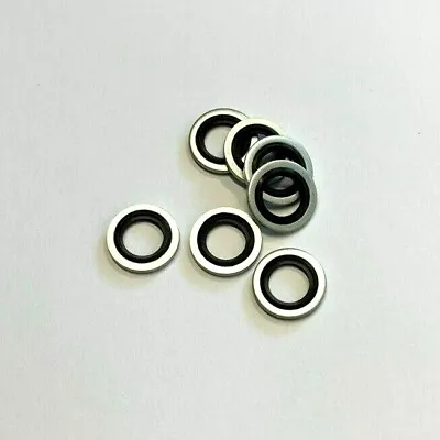 £1.30 • Buy Bonded Seal Washers - 1/4  BSP Nitrile Sealing Washer . Self Centralising Dowty