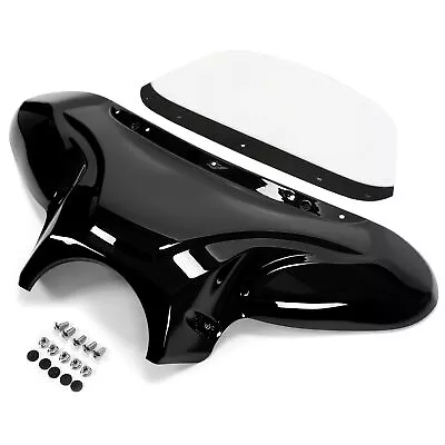 Motorcycle Cruiser Batwing Fairing Windshield For Yamaha V Star 650 1100 • $138.99