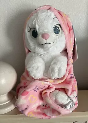 Disney Parks - Babies The Aristocats Marie In Blanket/Pouch Plush - 10'' • $42.99