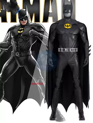 The Flash Batman Cosplay Costume Men's Jumpsuit Outfits Halloween Uniform 2023 • $277.66