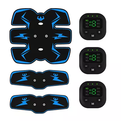 EMS Abdominal Muscle Toning Trainer ABS Stimulator Toner Fitness Belt Exerciser • $22.79