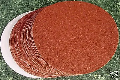 50p 6  PSA STICK ON SANDING DISC 220 GRIT Made In USA Da Sand Paper 6 Inch  • $19.99