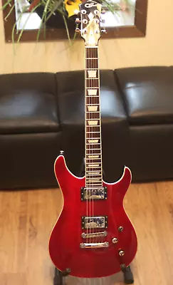 G&L Ascari GTS Tribute Series Electric Guitar - Transparent Red • $559