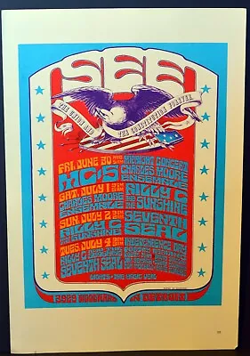 10 X 15 High Quality Poster Reprint From Old Book - MC5 Jethro Tull Sha-Na-Na • $6.99