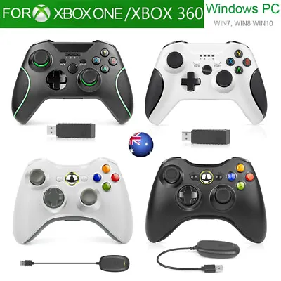 $32.99 • Buy Wireless Controller Gamepad For Xbox One S/X, Xbox 360 Game Gamepad PC Windows