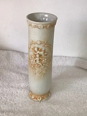 Vintage Lefton Porcelain Bisque Cherub Bud Vase • $10.99