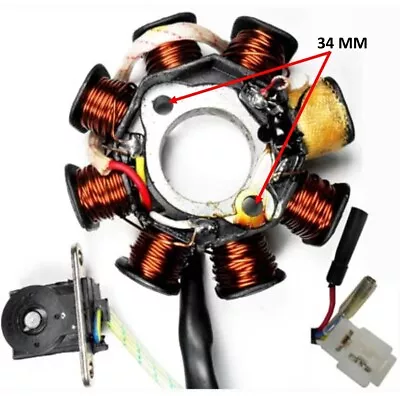 TaoTao 50cc VIP CY50A Future Champion   Scooter Stator Magneto Coil Pack • $32.99