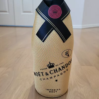 Moet & Chandon Champagne Isotherm Suit Cooler Insulated Jacket Sleeve Cozy • $14.77