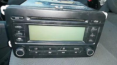 VW Audi RCD300 MP3 CAR STEREO RADIO CD PLAYER GOLF MK5 PASSAT JETTA CADDY  • $43.50