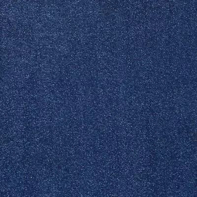 Navy Stafford Twist Carpet 12mm Thick Stain Resistant Bedroom Living Room • £79.92