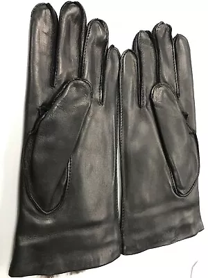 Genuine Leather Unisex Gloves Lined With 100% Rabbit Fur • $30