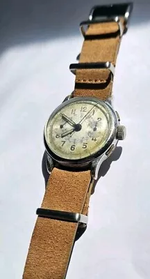 Vintage Swiss Movement Chronograph  • $350