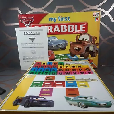 My First Scrabble Cars 2 Board Game  Checked And Complete With Instructions 2011 • £9.95