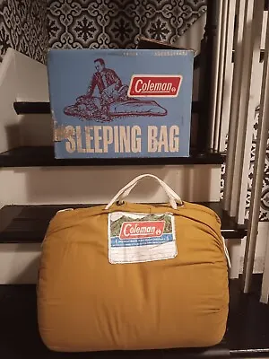 Vintage Coleman Sleeping Bag Original Box • $149.99