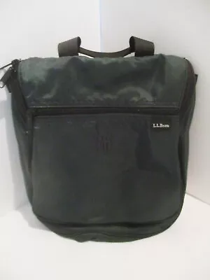 L.L. Bean Nylon Personal Organizer Travel Bag Forest Green • $18