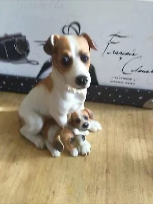  Jack Russell With Puppy Ornament • £14.99