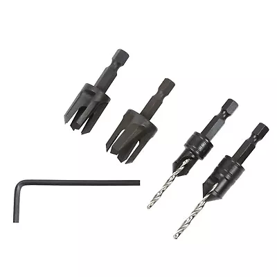 £39.95 • Buy Trend Snappy 4 Piece Countersink & Plug Cutter Set - 1/4 Hex Shank - SNAP/PC/A