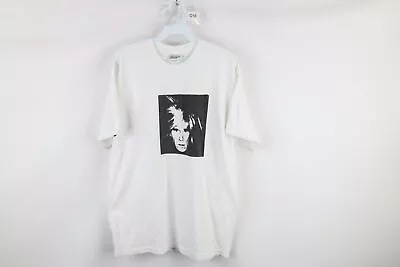 Vintage 90s Mens Large Andy Warhol The Velvet Underground Banana T-Shirt White • $119.95