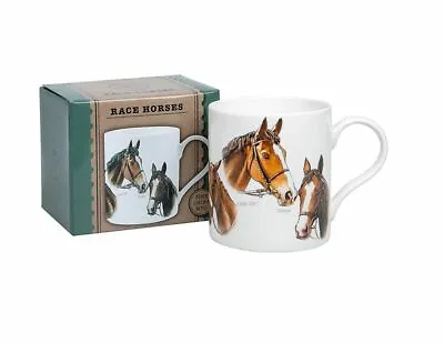 Gift Boxed Fine China Full Colour Mug - Classic Race Horses - Shergar • £8.25