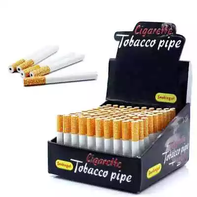 100x One Hitter Metal Cigarette PipeTobacco Smoking  Long 3   ONLY 60  CENT EACH • $59.99