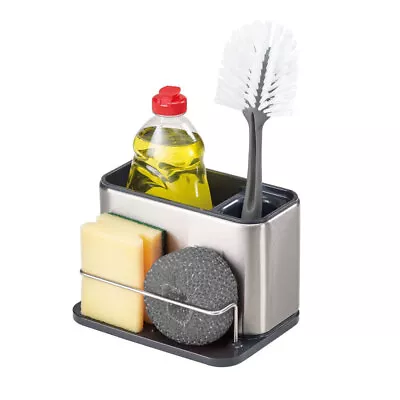 Surface Sink Accessories Tidy Caddy/Rack/Holder/Storage S/S Silver Joseph Joseph • $40.95